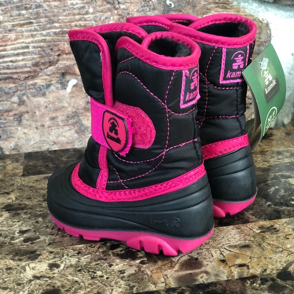 NEW Kamik Toddler Girls Snowbug Outdoor Boots .. - Picture 3 of 14